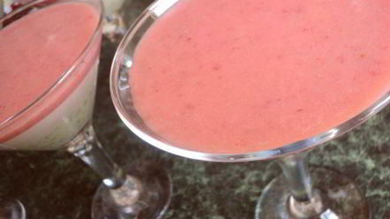 Рецепт сливочно-ягодно суфле