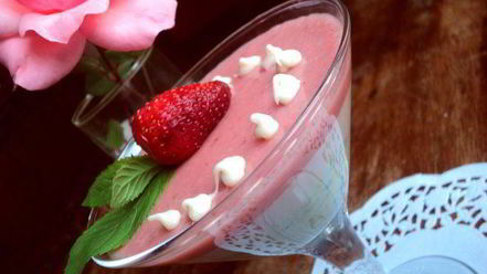 Рецепт сливочно-ягодно суфле