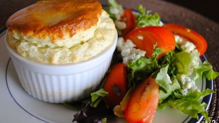 Рецепт суфле из голубого сыра