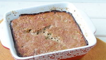 Рецепт суфле из говядины