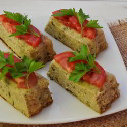 Рецепт Суфле из кабачков и белых грибов