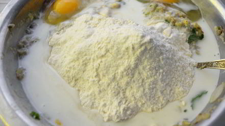 Рецепт суфле из кабачков и белых грибов