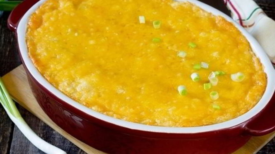 Рецепт суфле из рыбы и картофеля