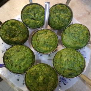 Рецепт Суфле из шпината и моркови