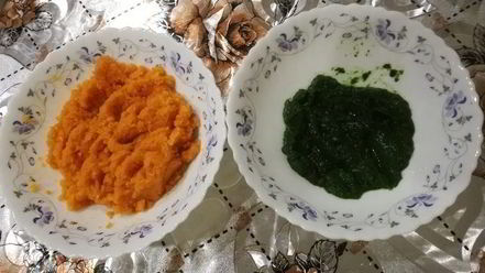 Рецепт суфле из шпината и моркови