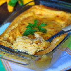 Рецепт Суфле из тыквы с пармезаном