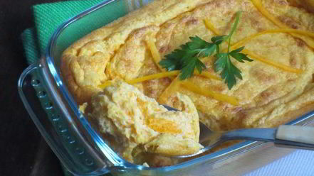 Рецепт суфле из тыквы с пармезаном