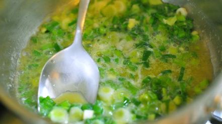 Рецепт суфле с чеддером и кабачками