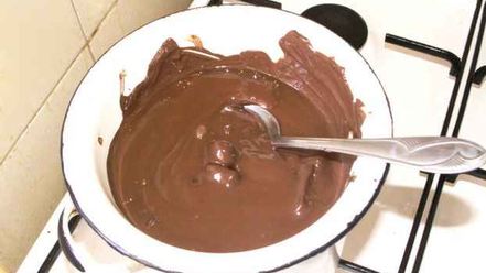 Рецепт суфле в шоколадных стаканчиках