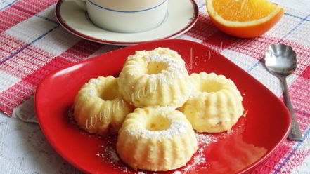 Рецепт творожного суфле с апельсином в духовке