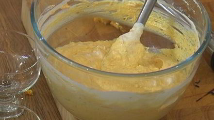 Рецепт творожного суфле с апельсином