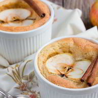 Рецепт Творожного суфле с яблоками