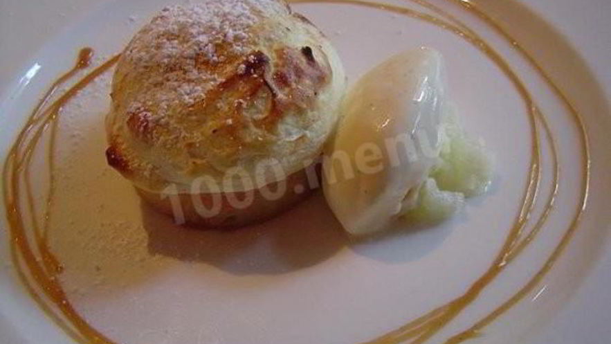 Рецепт яблочного суфле быстро и вкусно