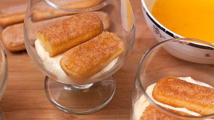 Рецепт апельсинового тирамису