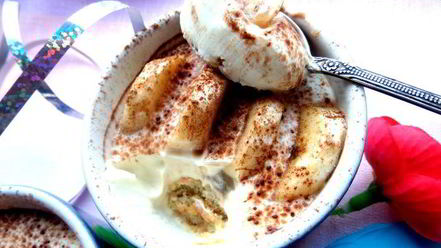 Рецепт бананового тирамису с лимонной свежестью