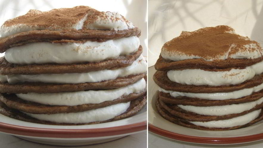 Рецепт блинчиков тирамису