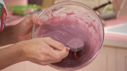 Рецепт фиалкового тирамису