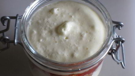 Рецепт мини-тирамису с томатным чатни и бальзамическим сиропом