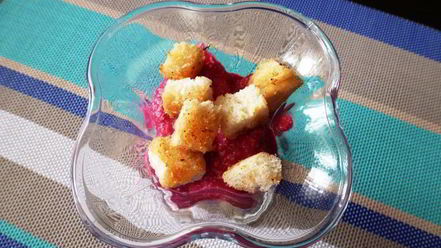 Рецепт свекольного тирамису