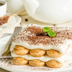 Рецепт Тирамису без яиц с маскарпоне