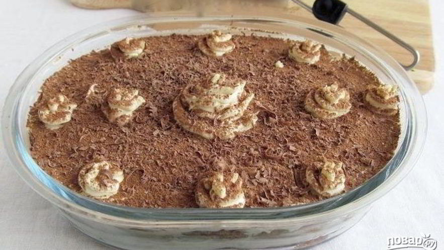 Рецепт тирамису классический без яиц