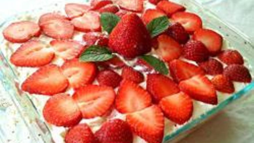 Рецепт тирамису с клубникой