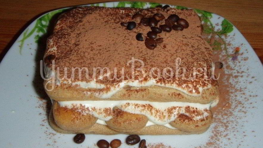 Рецепт тирамису с кремом филадельфия