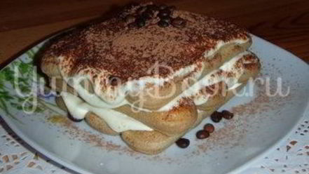 Рецепт тирамису с кремом филадельфия