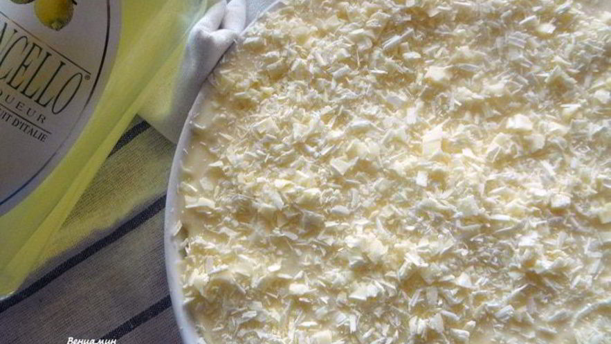 Рецепт тирамису с лимончелло