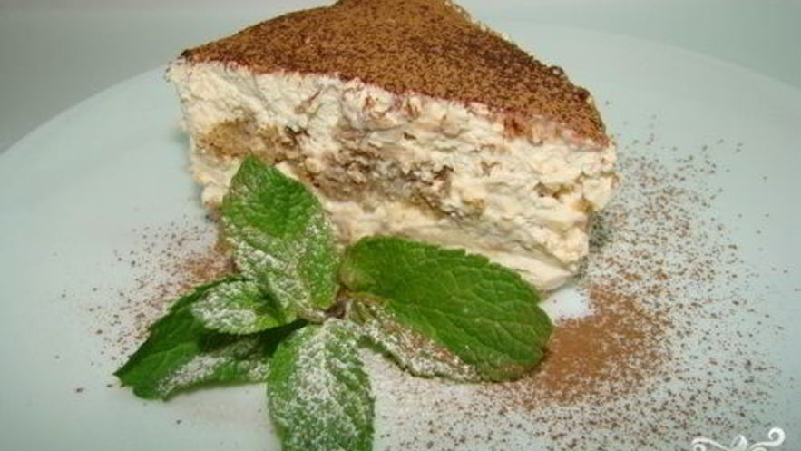 Рецепт тирамису со сметаной