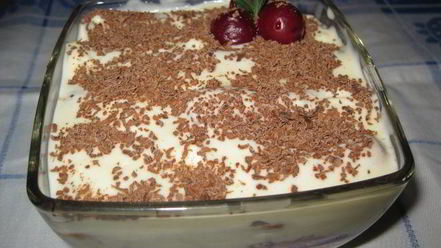 Рецепт тирамису вишня в шоколаде