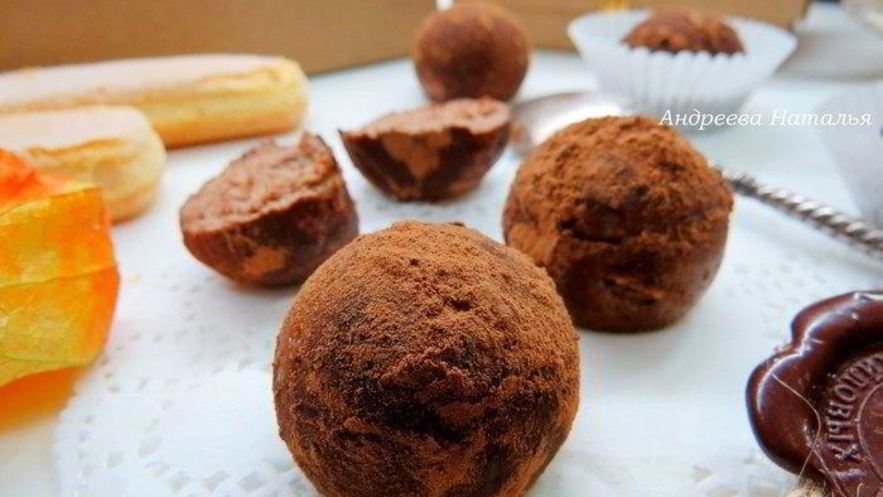 Рецепт трюфелей тирамису