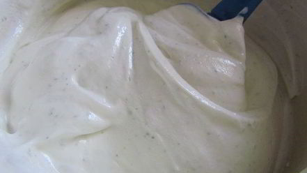 Рецепт творожно-мятного десерт