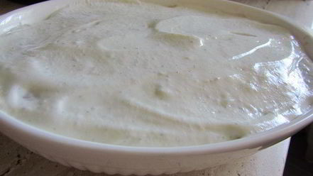 Рецепт творожно-мятного десерт