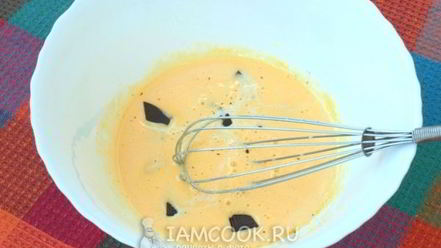 Рецепт творожно-шоколадного десерт с вишней