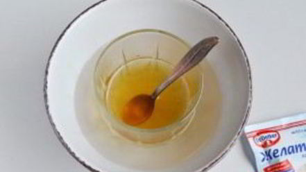 Рецепт виноградна-йогуртового желе