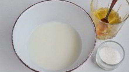 Рецепт виноградна-йогуртового желе