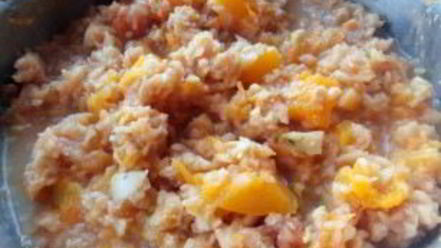 Рецепт яблочно-тыквенного пудинг