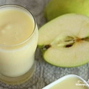 Рецепт Яблочного пюре со сливками