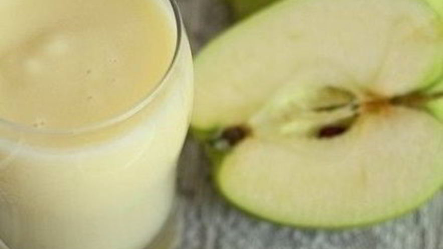 Рецепт яблочного пюре со сливками