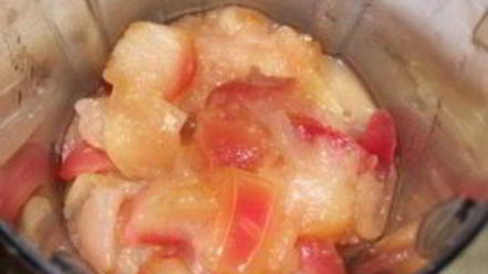 Рецепт яблочного пюре со сливками