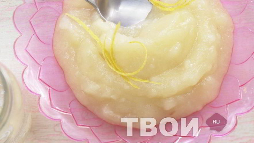 Рецепт яблочного пюре