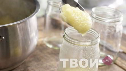 Рецепт яблочного пюре