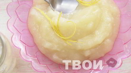 Рецепт яблочного пюре