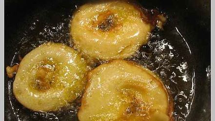 Рецепт яблок в кляре