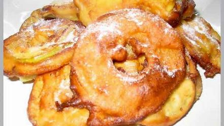 Рецепт яблок в кляре