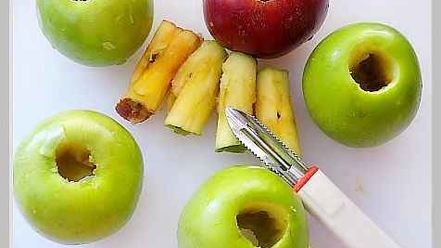 Рецепт яблок в кляре