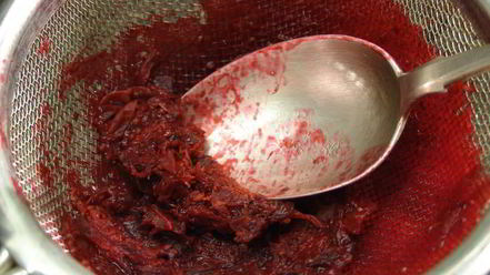 Рецепт брусничного зефира с малиновым соусом