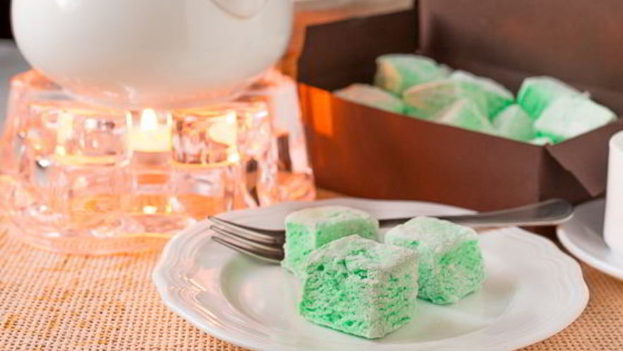 Рецепт домашних мятных маршмеллоу