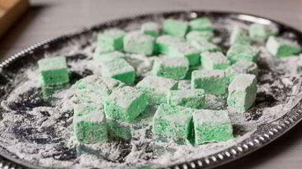 Рецепт домашних мятных маршмеллоу